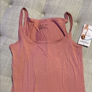 Jockey Women's Mauve Tank Top - Scoop Neck